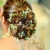 Floral Bun Updo Hairstyles (Photo 3 of 25)