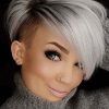Very Short Pixie Haircuts With A Razored Side Part (Photo 15 of 25)