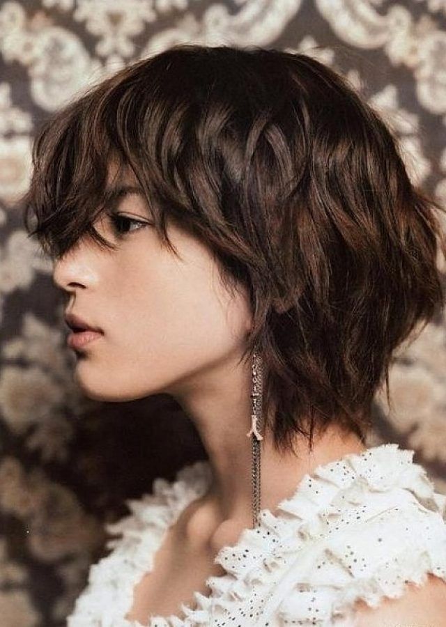 15 Collection of Short Shaggy Curly Hairstyles