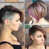 Very Short Pixie Haircuts With A Razored Side Part (Photo 7 of 25)
