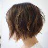 Loosely Waved Messy Brunette Bob Hairstyles (Photo 4 of 25)