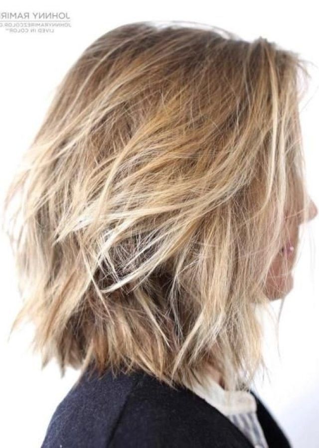 25 Best Collection of Shaggy Chin-length Blonde Bob Hairstyles