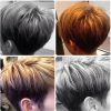 Short Crop Hairstyles With Colorful Highlights (Photo 9 of 25)
