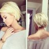 White Blunt Blonde Bob Hairstyles (Photo 14 of 25)