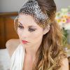 Wedding Hairstyles For Long Hair With Birdcage Veil (Photo 8 of 15)