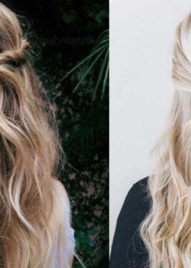 The 25 Best Collection of Long Hairstyles Half Up