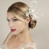 Wedding Guest Hairstyles For Long Hair With Fascinator (Photo 12 of 15)