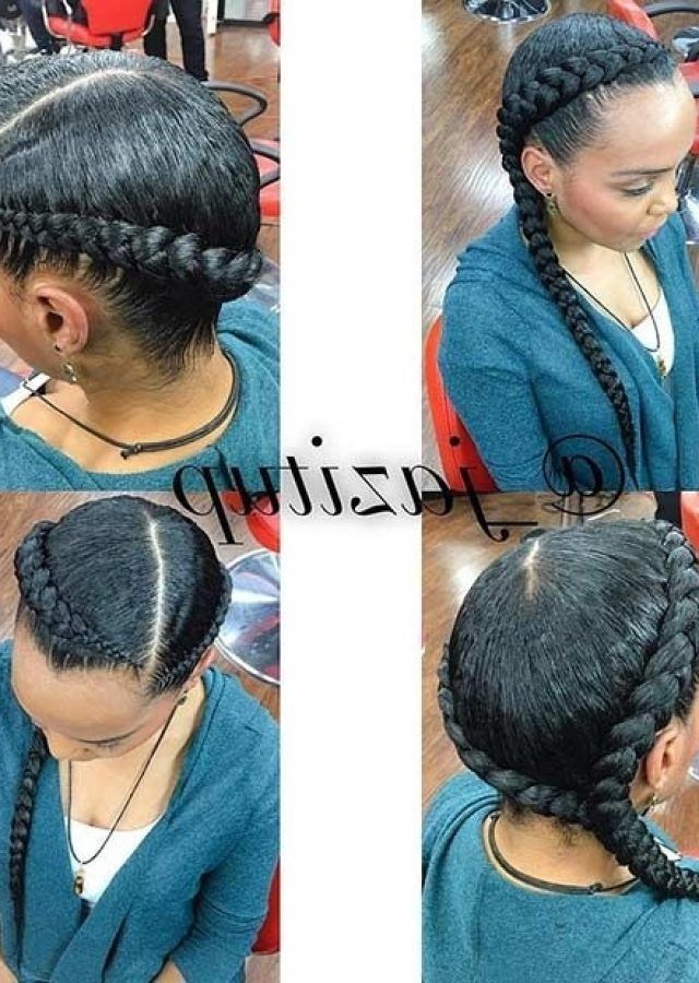 The Best Two Cornrows Hairstyles