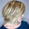 Short Layered Bob Hairstyles With Feathered Bangs (Photo 4 of 25)
