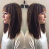 Blunt Lob Haircuts With Straight Bangs (Photo 1 of 25)