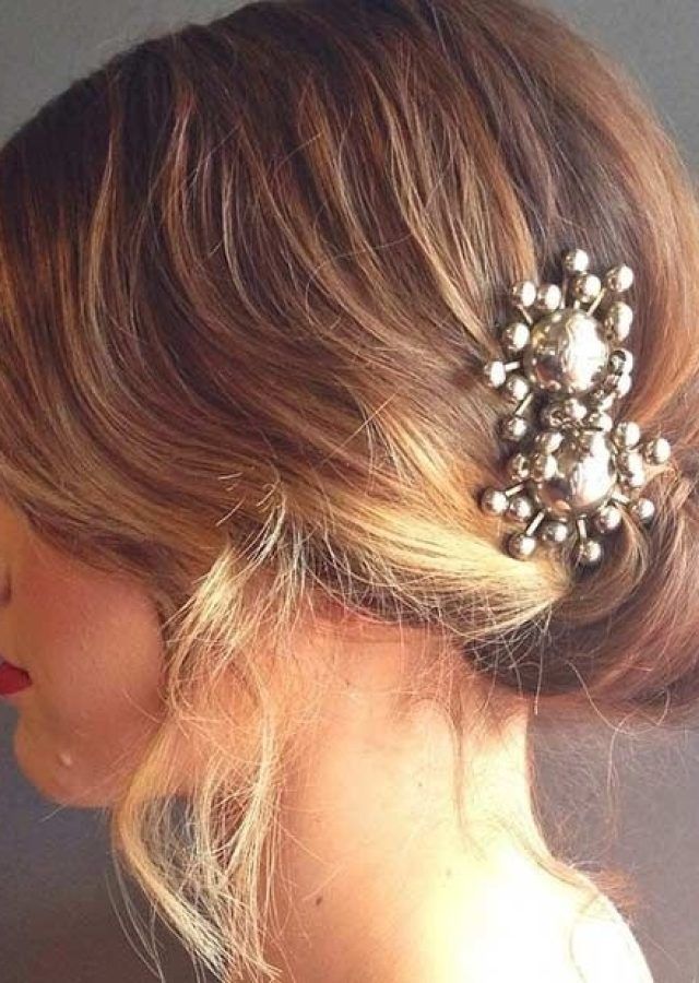 Top 15 of Wedding Hairstyles for Short to Mid Length Hair