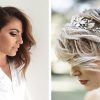 Wedding Hairstyles For Medium Length Hair With Flowers (Photo 14 of 15)