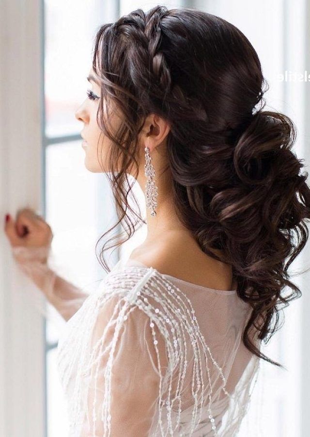 15 Ideas of Partial Updo Wedding Hairstyles