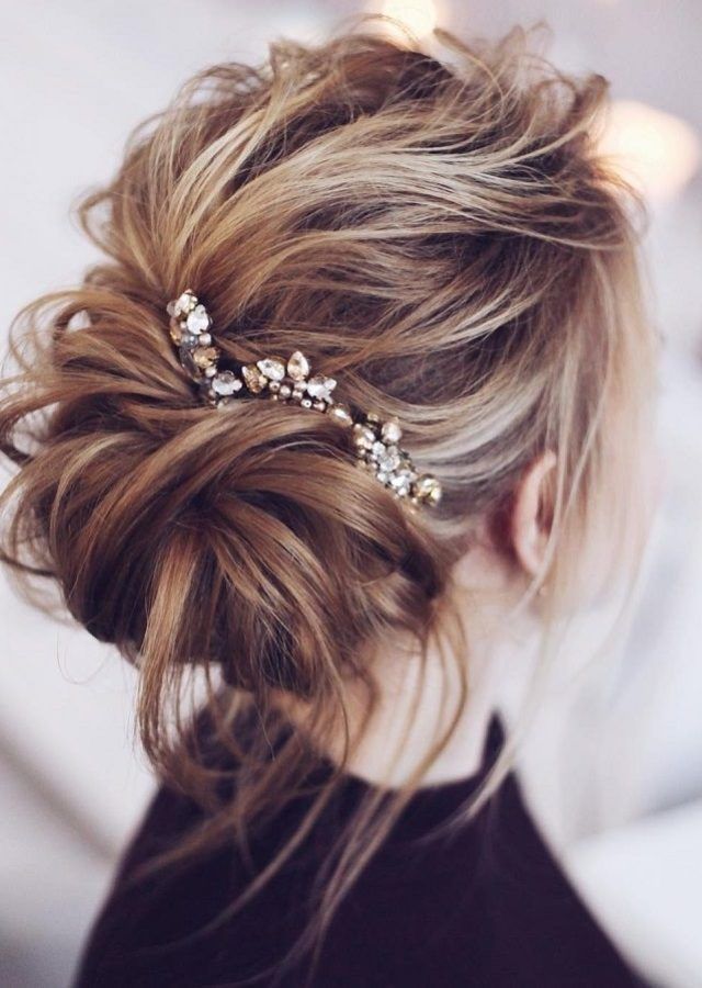 15 Best Collection of Messy Wedding Hairstyles