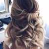 Bumped Twist Half Updo Bridal Hairstyles (Photo 3 of 25)