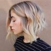 White-Blonde Curly Layered Bob Hairstyles (Photo 7 of 25)