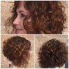 Golden-Brown Thick Curly Bob Hairstyles (Photo 16 of 25)