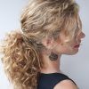Asymmetrical Curly Ponytail Hairstyles (Photo 20 of 25)