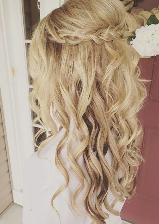 The 25 Best Collection of Long Hairstyles Curls Wedding