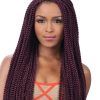 Side-Parted Loose Cornrows Braided Hairstyles (Photo 12 of 25)