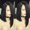 Side-Parted Asymmetrical Gray Bob Hairstyles (Photo 22 of 25)