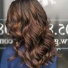 Curly Dark Brown Bob Hairstyles With Partial Balayage (Photo 18 of 25)