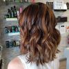 Soft Brown And Caramel Wavy Bob Hairstyles (Photo 15 of 25)