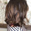 Curly Dark Brown Bob Hairstyles With Partial Balayage (Photo 10 of 25)