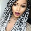 Cornrows Hairstyles With White Color (Photo 4 of 15)