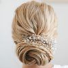 French Twist Wedding Updos With Babys Breath (Photo 10 of 25)