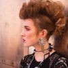 Elegant Curly Mohawk Updo Hairstyles (Photo 8 of 25)
