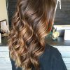 Warm-Toned Brown Hairstyles With Caramel Balayage (Photo 3 of 25)