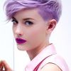 Edgy Purple Tinted Pixie Haircuts (Photo 2 of 25)