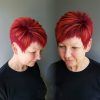 Fire Red Short Hairstyles (Photo 14 of 25)