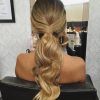 Long Blond Ponytail Hairstyles With Bump And Sparkling Clip (Photo 3 of 25)