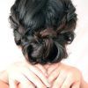 Side Bun With Double Loose Braids (Photo 15 of 15)