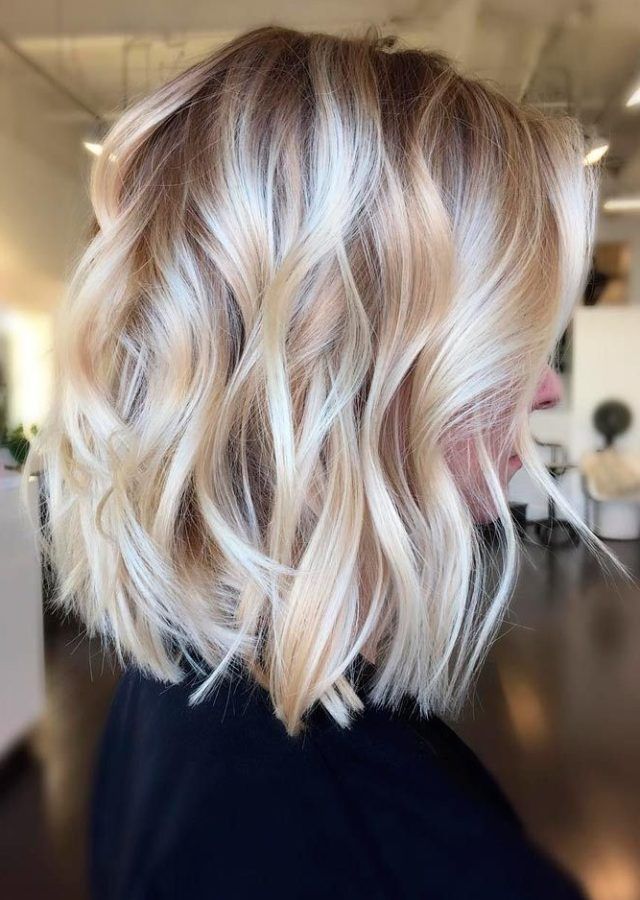 25 Collection of Loosely Coiled Tortoiseshell Blonde Hairstyles