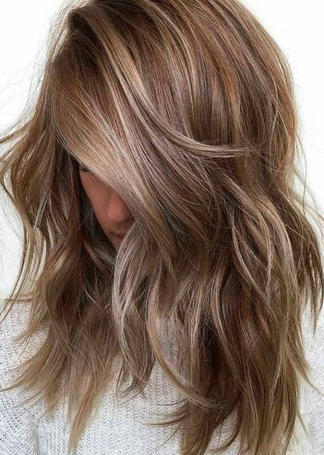 25 Ideas of Brown and Dark Blonde Layers Hairstyles