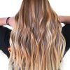 Curly Golden Brown Balayage Long Hairstyles (Photo 17 of 25)