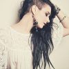 Long Hairstyles With Shaved Sides (Photo 1 of 25)