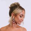Side Bun Prom Hairstyles With Jewelled Barrettes (Photo 14 of 25)