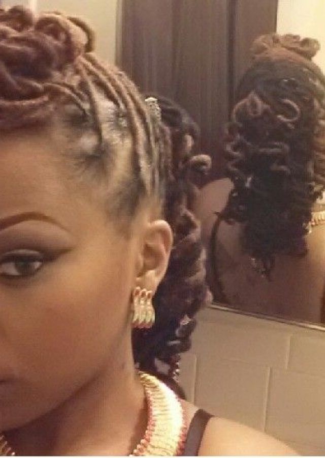 2024 Latest Updo Dread Hairstyles