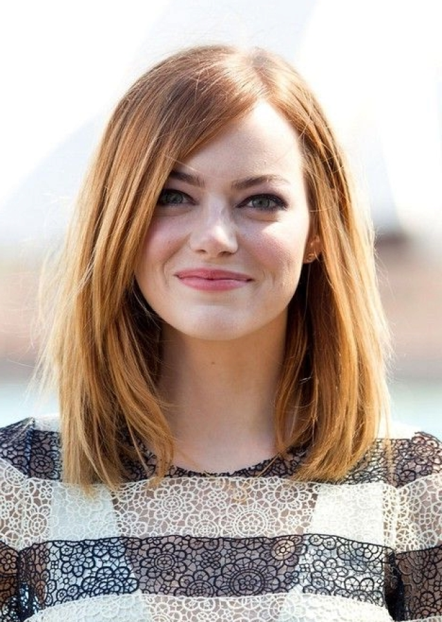  Best 25+ of Medium Hairstyles for Round Faces