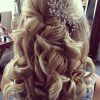 Long Half-Updo Hairstyles With Accessories (Photo 12 of 25)