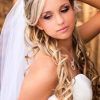 Wedding Hairstyles For Long Hair Half Up With Veil (Photo 6 of 15)