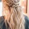 Double Braided Look Wedding Hairstyles For Straightened Hair (Photo 3 of 25)