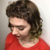 Tapered Brown Pixie Hairstyles With Ginger Curls (Photo 25 of 25)
