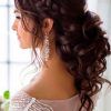 Braided Crown With Loose Curls (Photo 9 of 15)