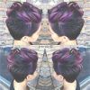 Purple And Black Medium Hairstyles (Photo 11 of 15)