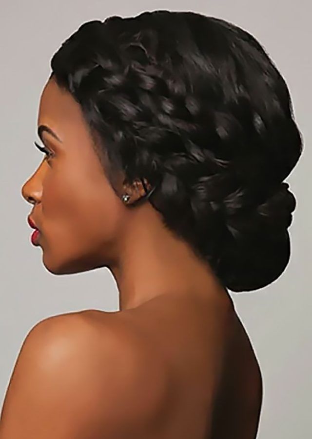 2024 Best of Updo Hairstyles for Weddings Black Hair